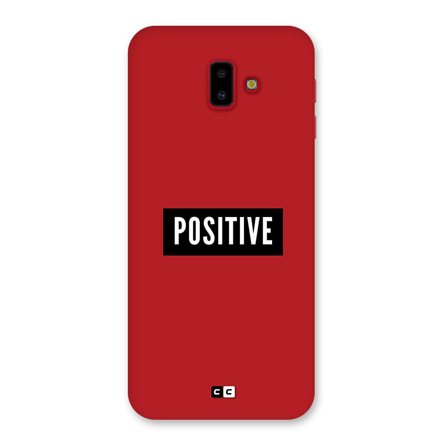 Positive Minimal Back Case for Galaxy J6 Plus