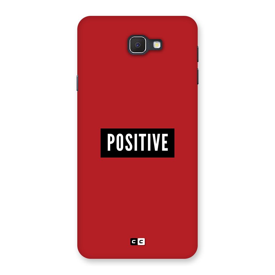 Positive Minimal Back Case for Galaxy J7 Prime