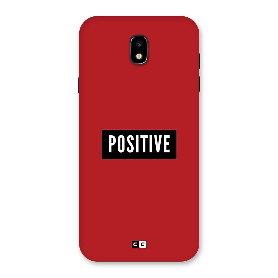 Positive Minimal Back Case for Galaxy J7 Pro