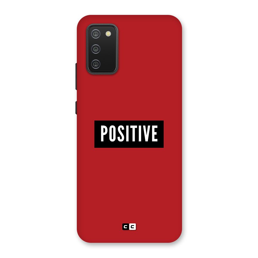 Positive Minimal Back Case for Galaxy M02s
