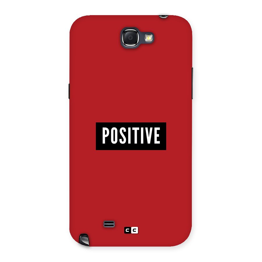 Positive Minimal Back Case for Galaxy Note 2