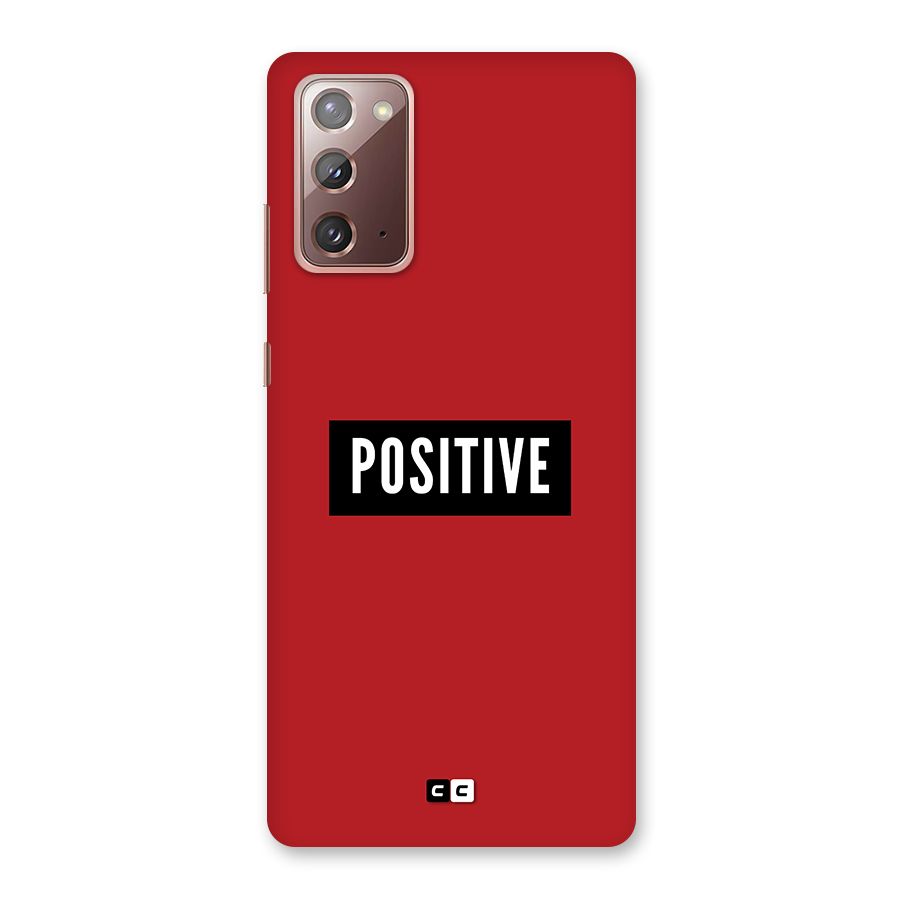Positive Minimal Back Case for Galaxy Note 20