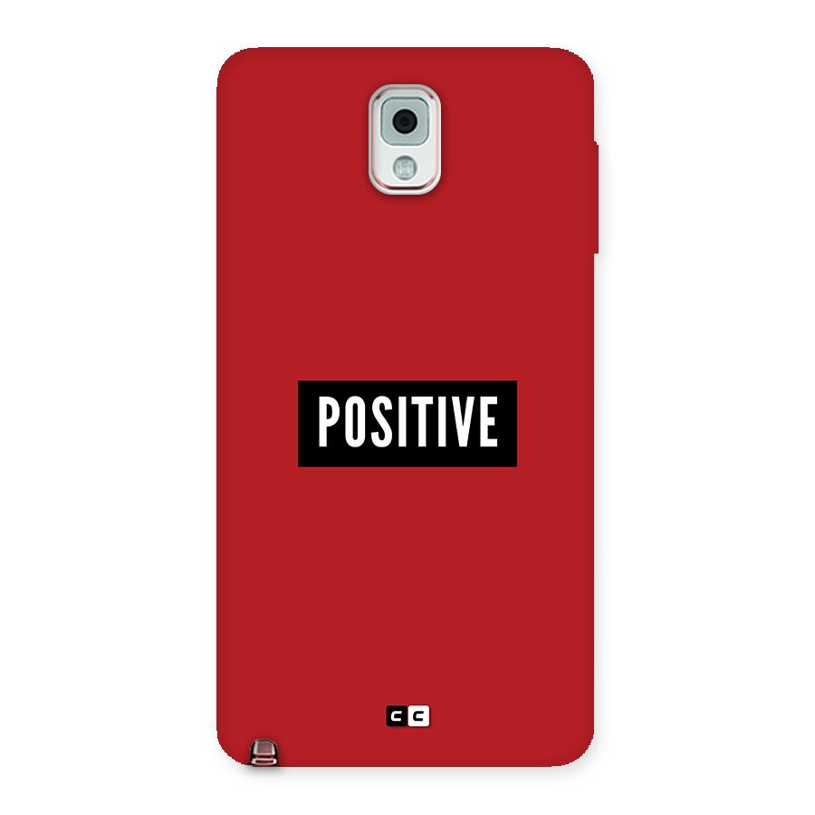 Positive Minimal Back Case for Galaxy Note 3