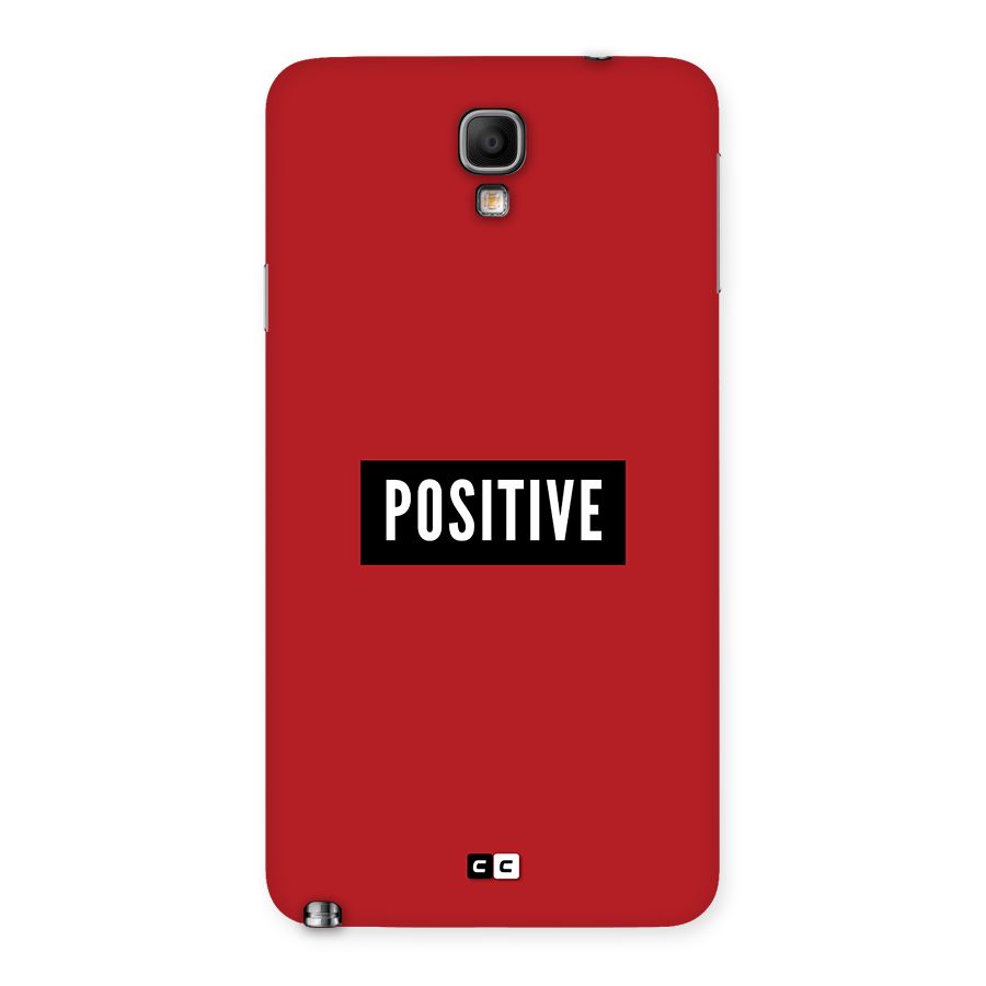 Positive Minimal Back Case for Galaxy Note 3 Neo