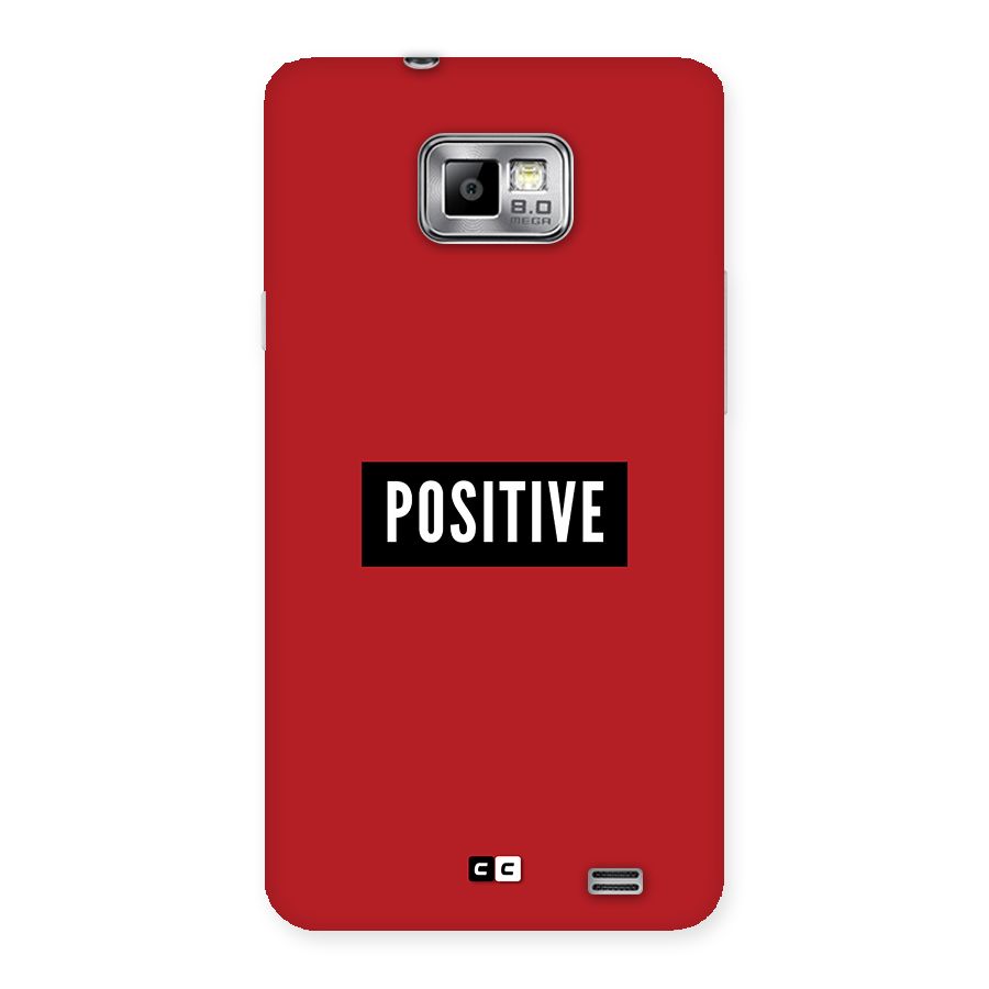 Positive Minimal Back Case for Galaxy S2