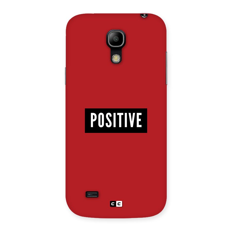 Positive Minimal Back Case for Galaxy S4 Mini