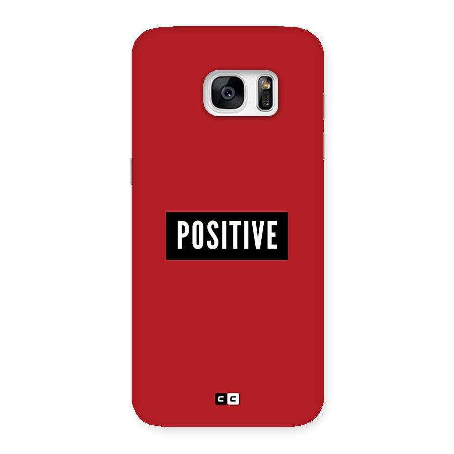 Positive Minimal Back Case for Galaxy S7 Edge