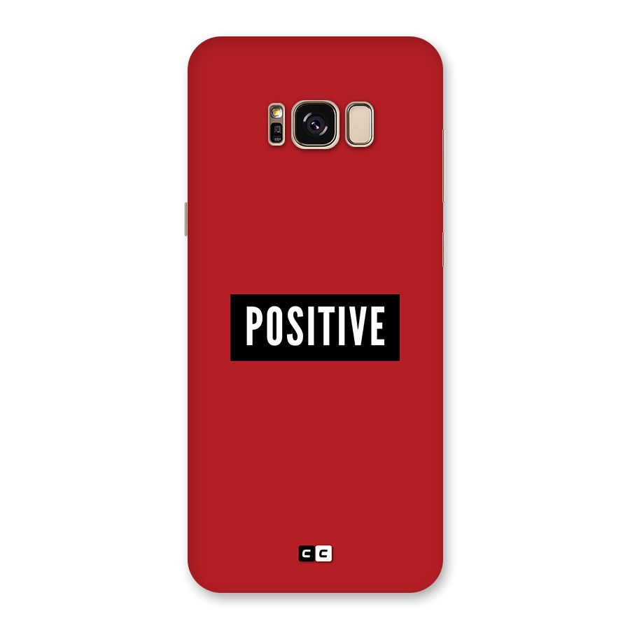 Positive Minimal Back Case for Galaxy S8 Plus