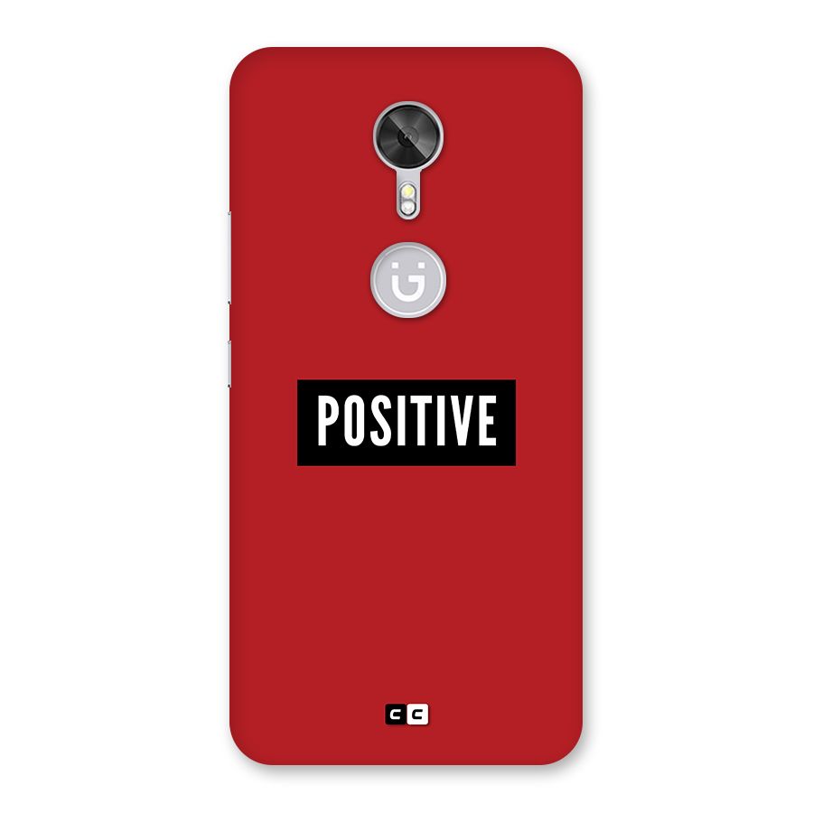 Positive Minimal Back Case for Gionee A1