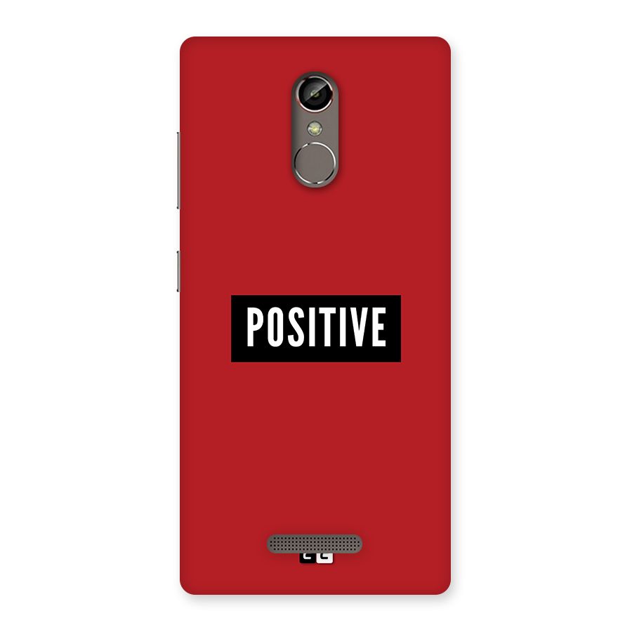 Positive Minimal Back Case for Gionee S6s
