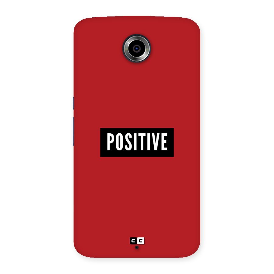Positive Minimal Back Case for Google Nexus 6