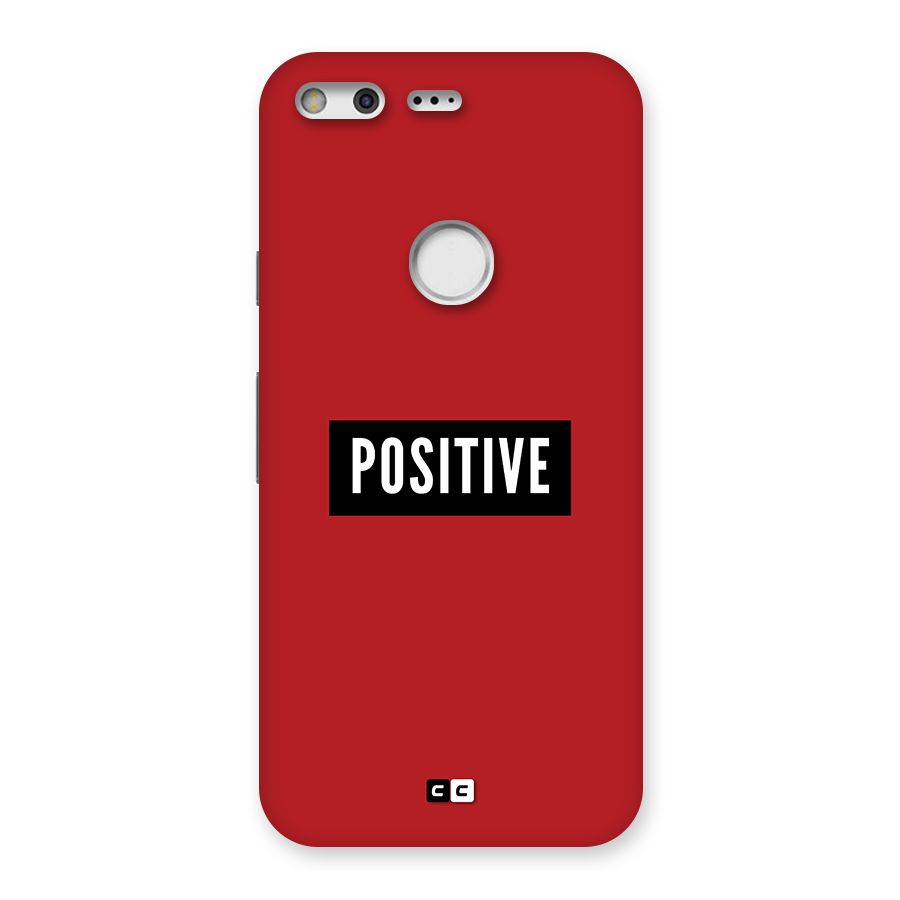 Positive Minimal Back Case for Google Pixel