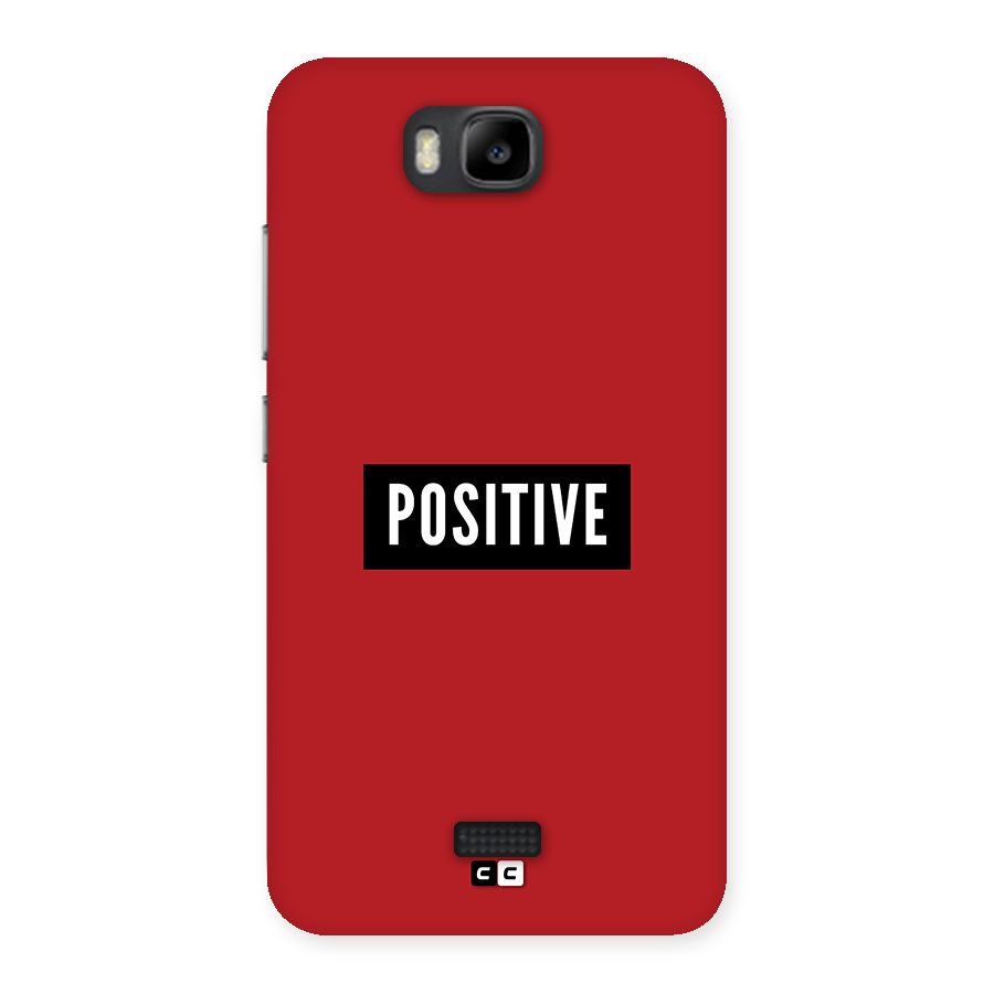 Positive Minimal Back Case for Honor Bee