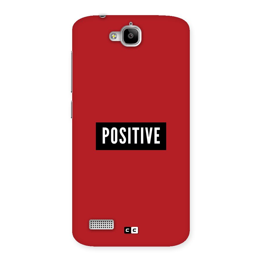 Positive Minimal Back Case for Honor Holly