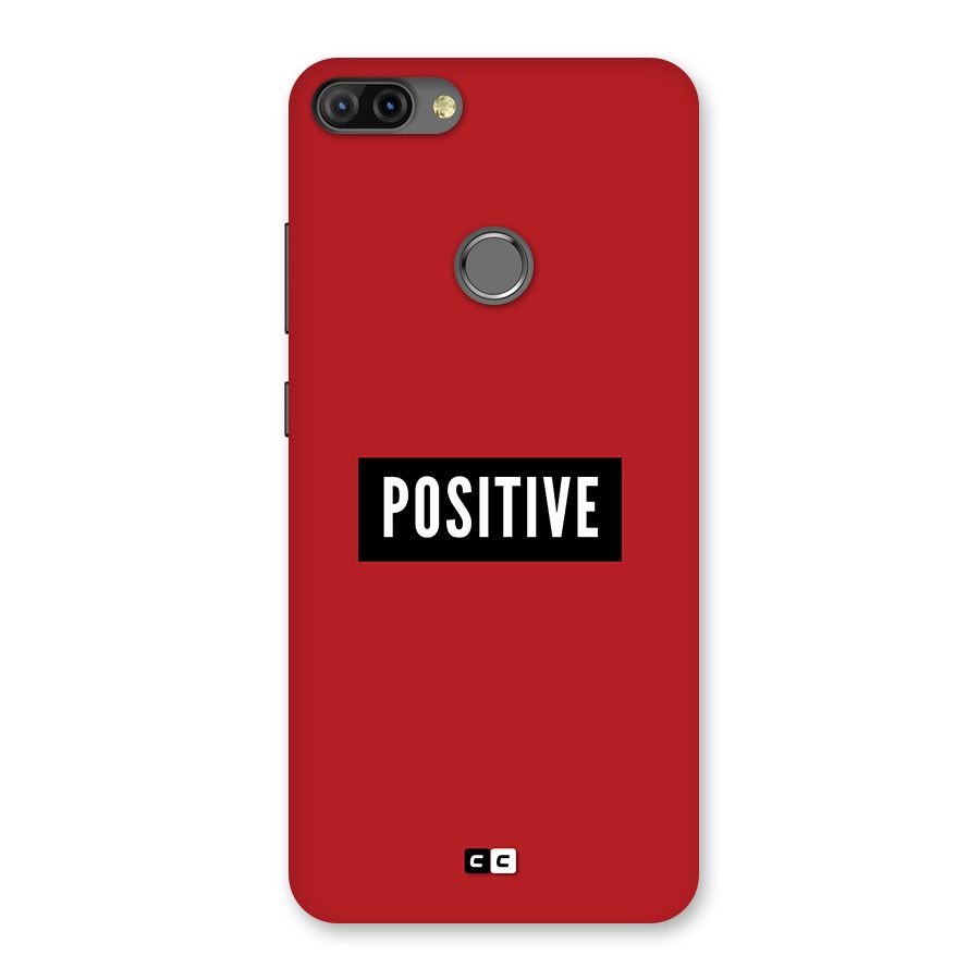Positive Minimal Back Case for Infinix Hot 6 Pro