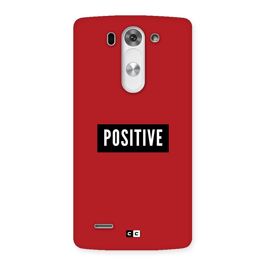 Positive Minimal Back Case for LG G3 Mini