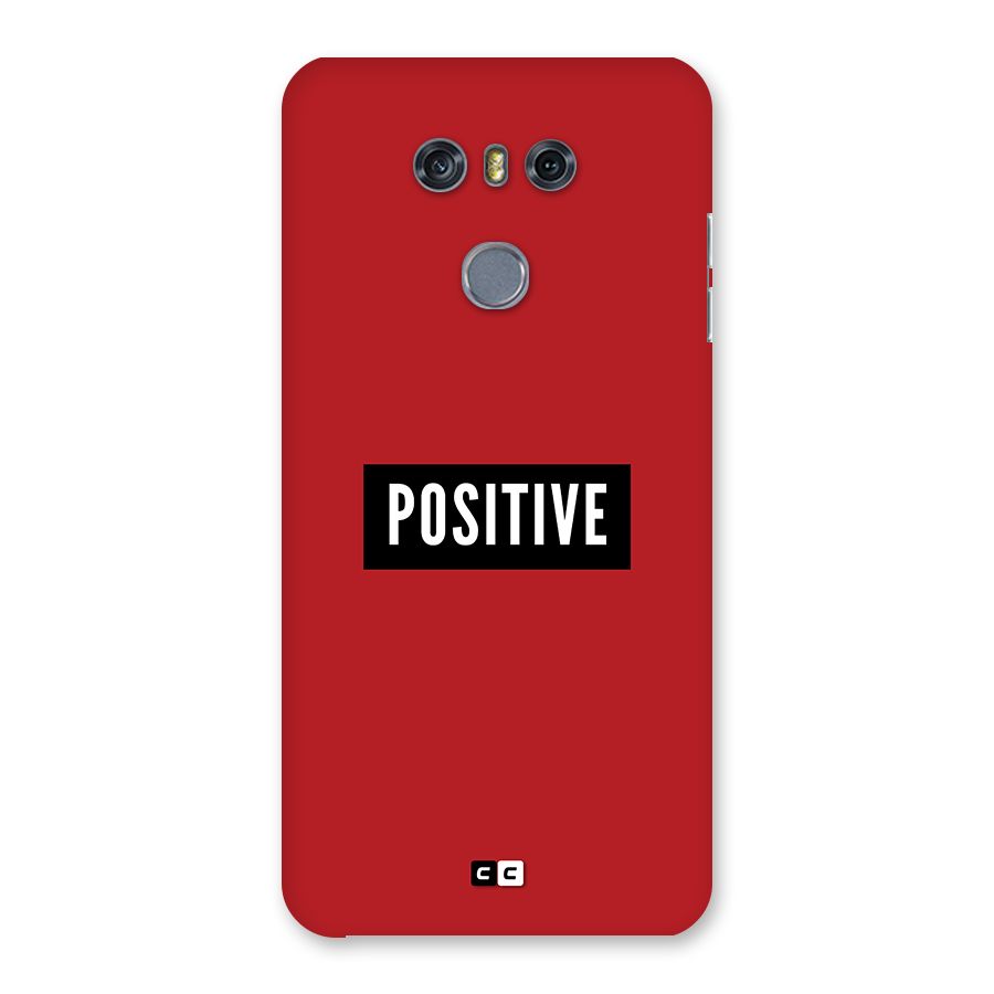 Positive Minimal Back Case for LG G6