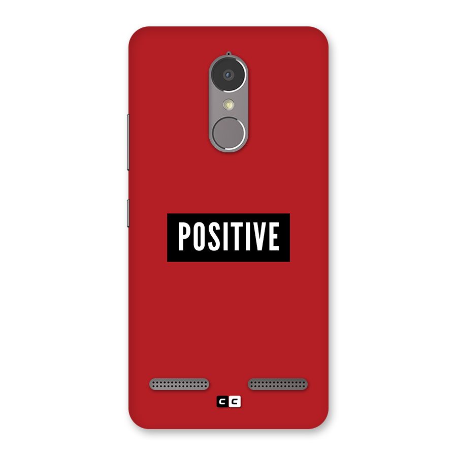 Positive Minimal Back Case for Lenovo K6 Power