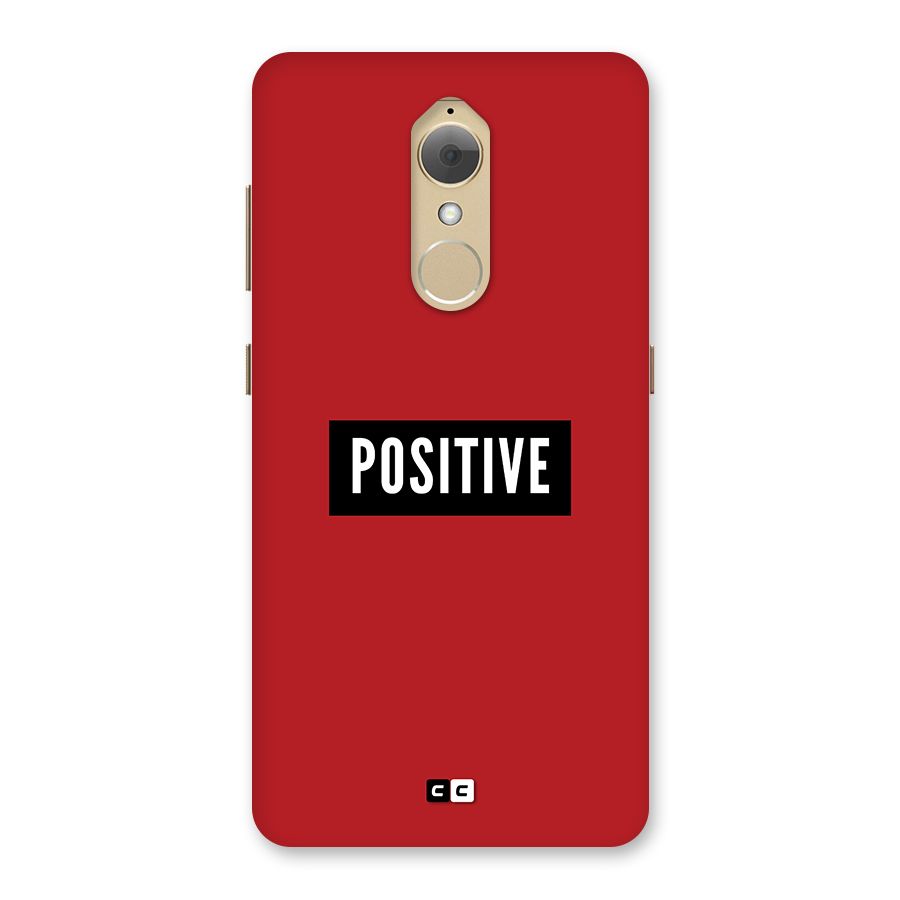 Positive Minimal Back Case for Lenovo K8