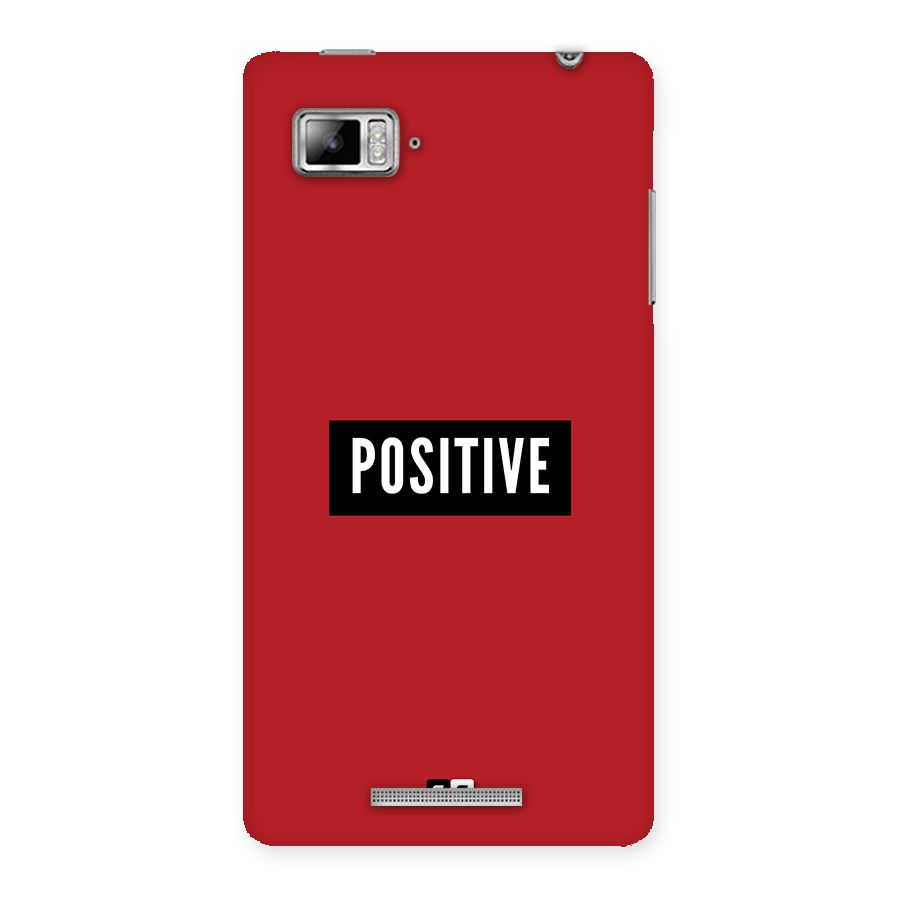 Positive Minimal Back Case for Lenovo Vibe Z K910