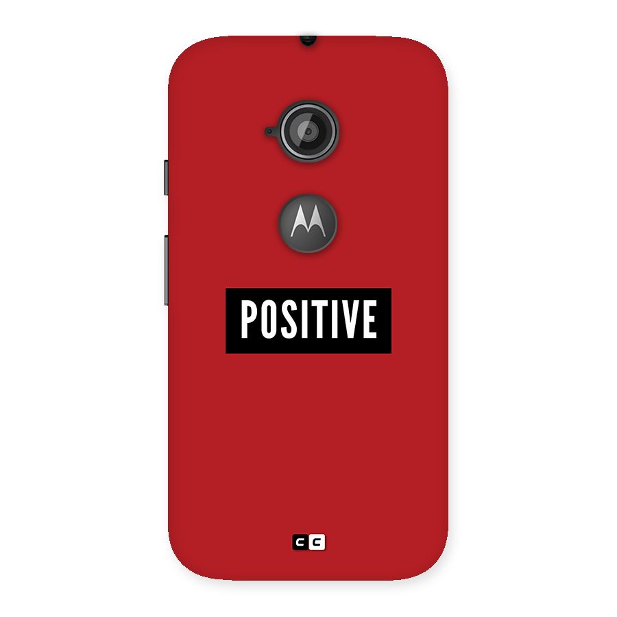 Positive Minimal Back Case for Moto E 2nd Gen