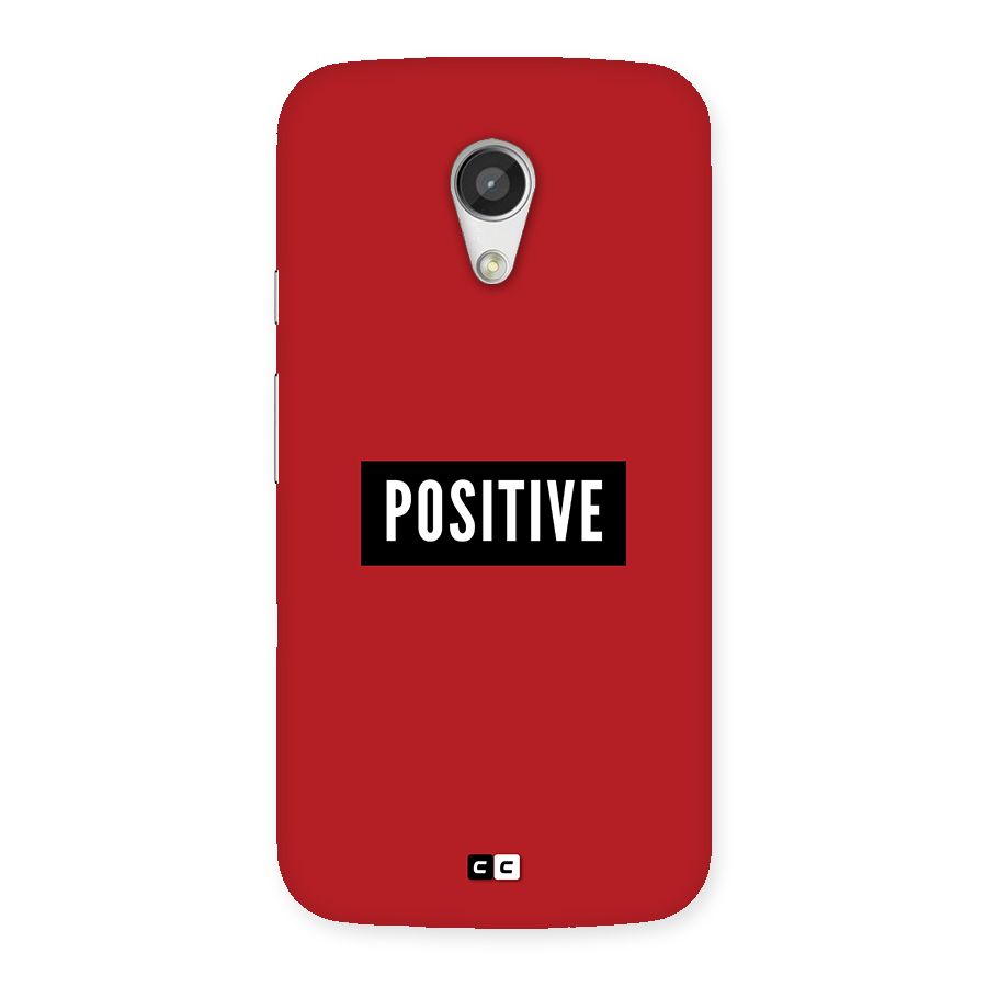 Positive Minimal Back Case for Moto G 2nd Gen