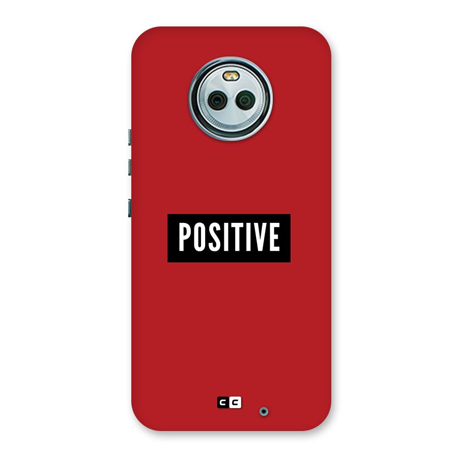 Positive Minimal Back Case for Moto X4