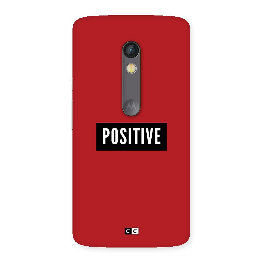 Positive Minimal Back Case for Moto X Play