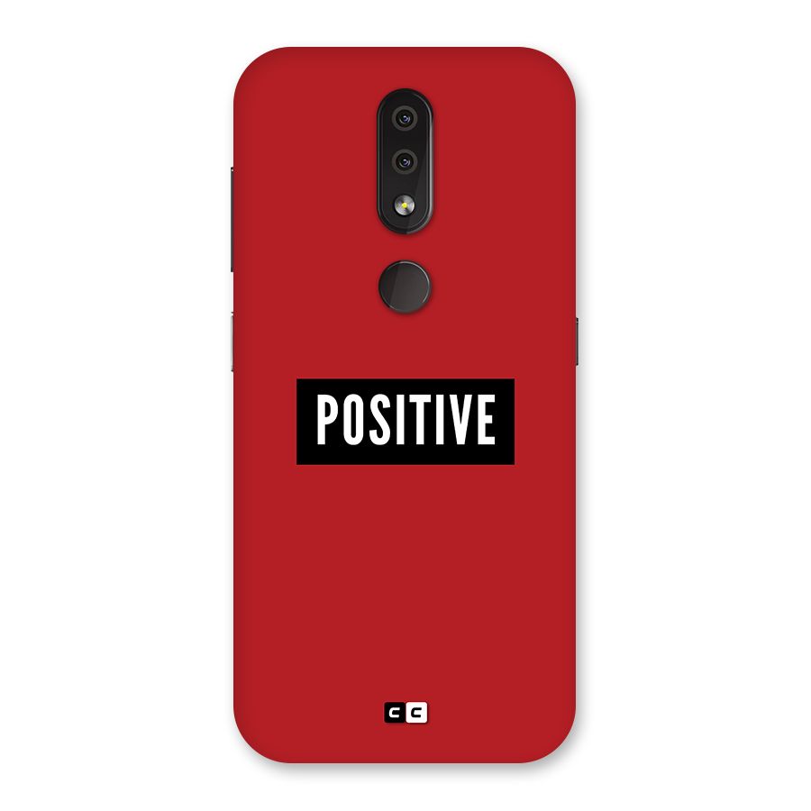 Positive Minimal Back Case for Nokia 4.2