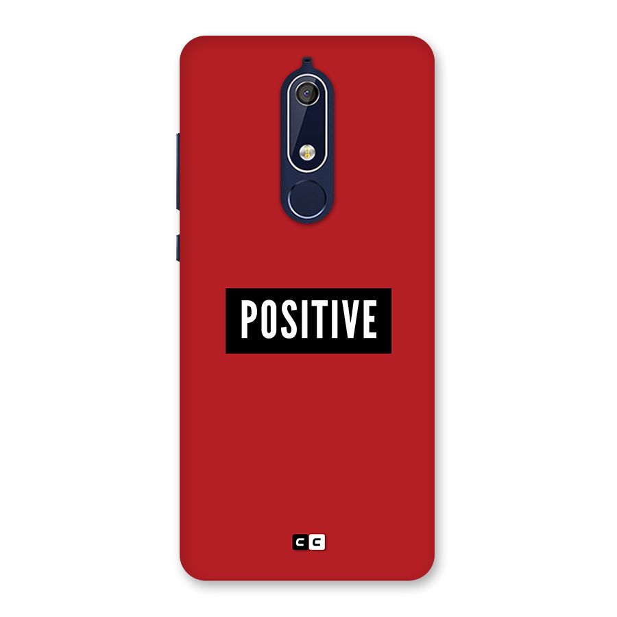 Positive Minimal Back Case for Nokia 5.1