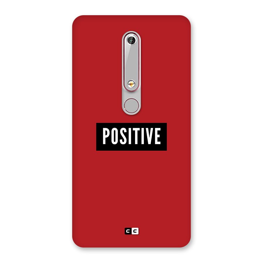 Positive Minimal Back Case for Nokia 6.1