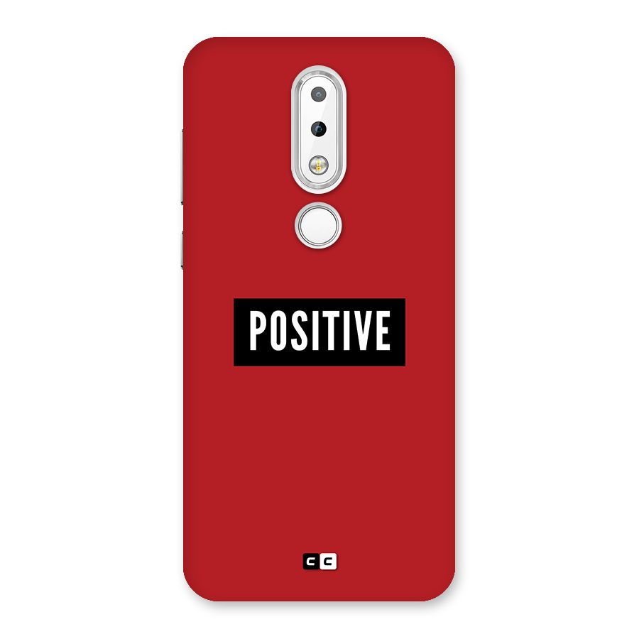 Positive Minimal Back Case for Nokia 6.1 Plus