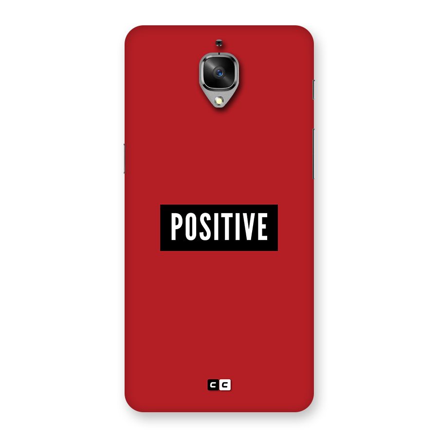 Positive Minimal Back Case for OnePlus 3