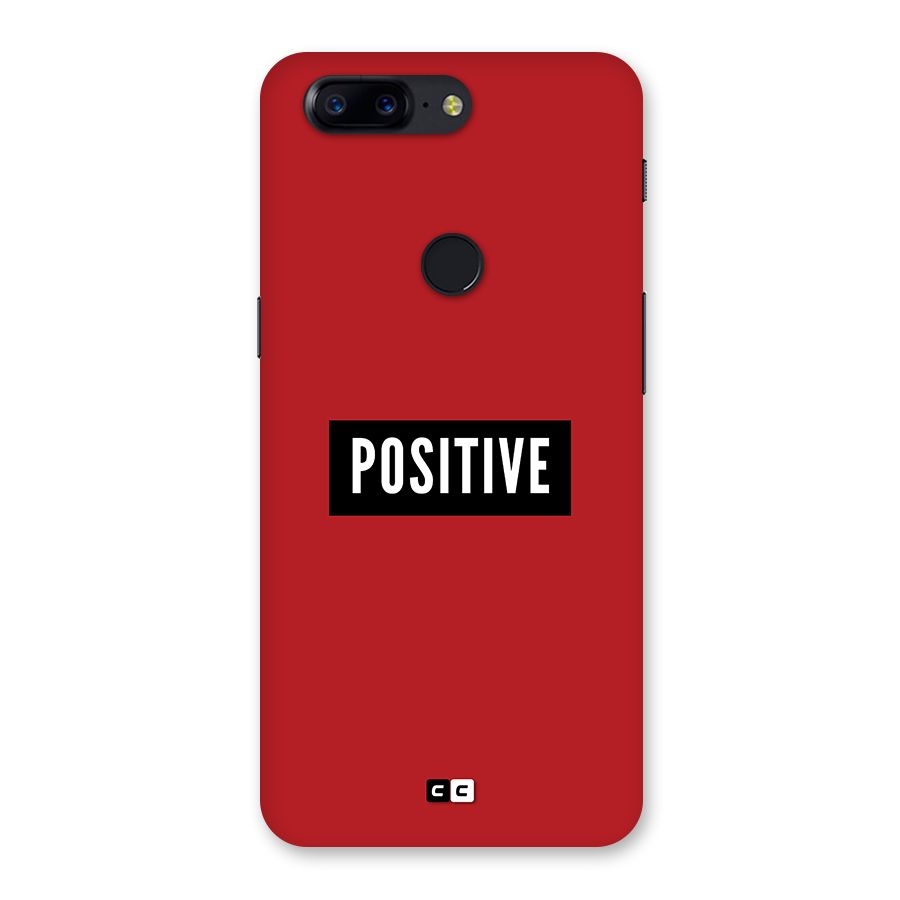 Positive Minimal Back Case for OnePlus 5T