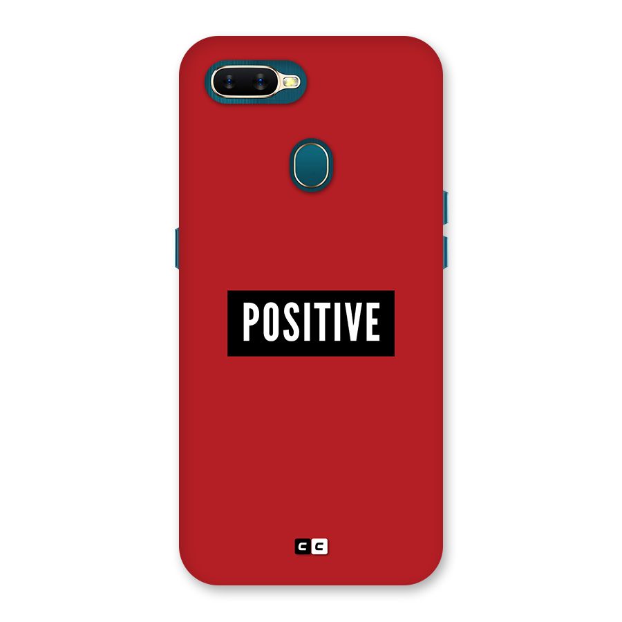 Positive Minimal Back Case for Oppo A11k