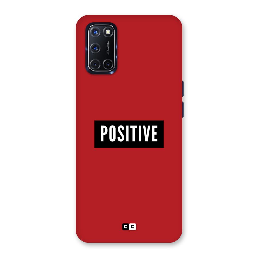 Positive Minimal Back Case for Oppo A52