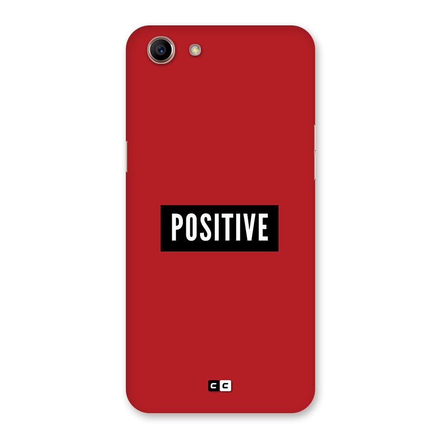 Positive Minimal Back Case for Oppo A83 (2018)