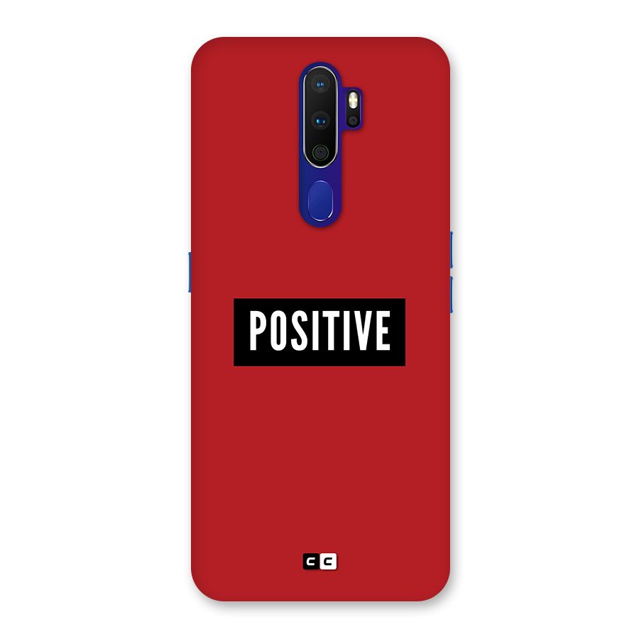 Positive Minimal Back Case for Oppo A9 (2020)
