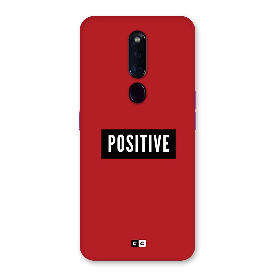 Positive Minimal Back Case for Oppo F11 Pro