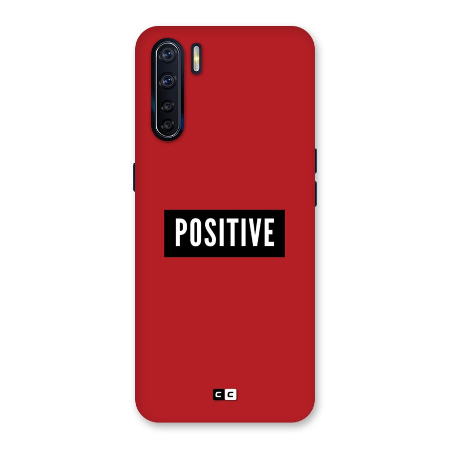 Positive Minimal Back Case for Oppo F15