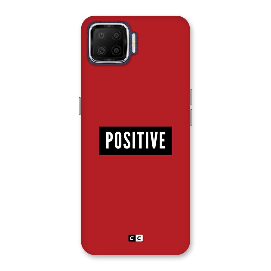 Positive Minimal Back Case for Oppo F17