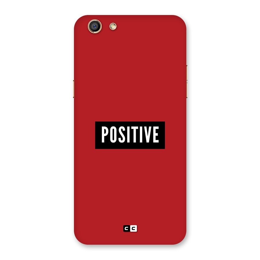 Positive Minimal Back Case for Oppo F3