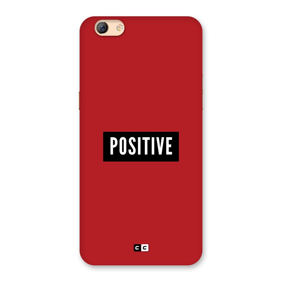 Positive Minimal Back Case for Oppo F3 Plus