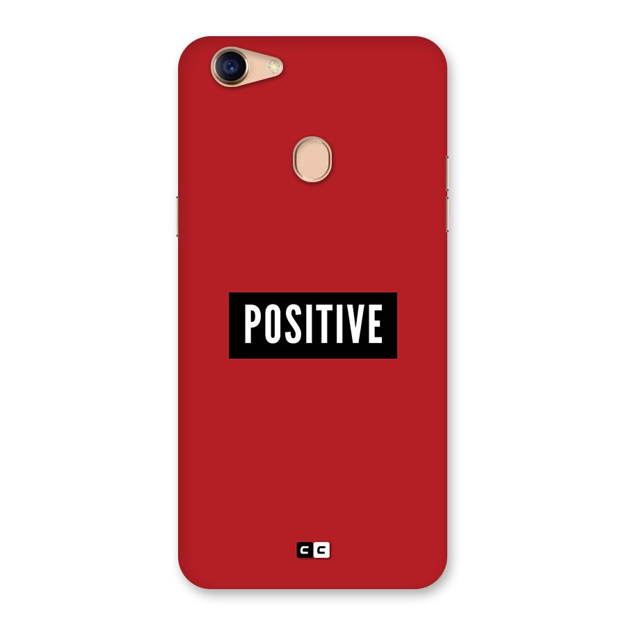 Positive Minimal Back Case for Oppo F5