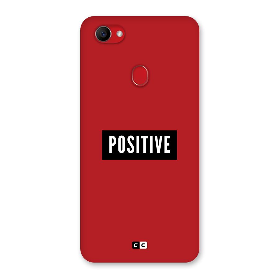 Positive Minimal Back Case for Oppo F7