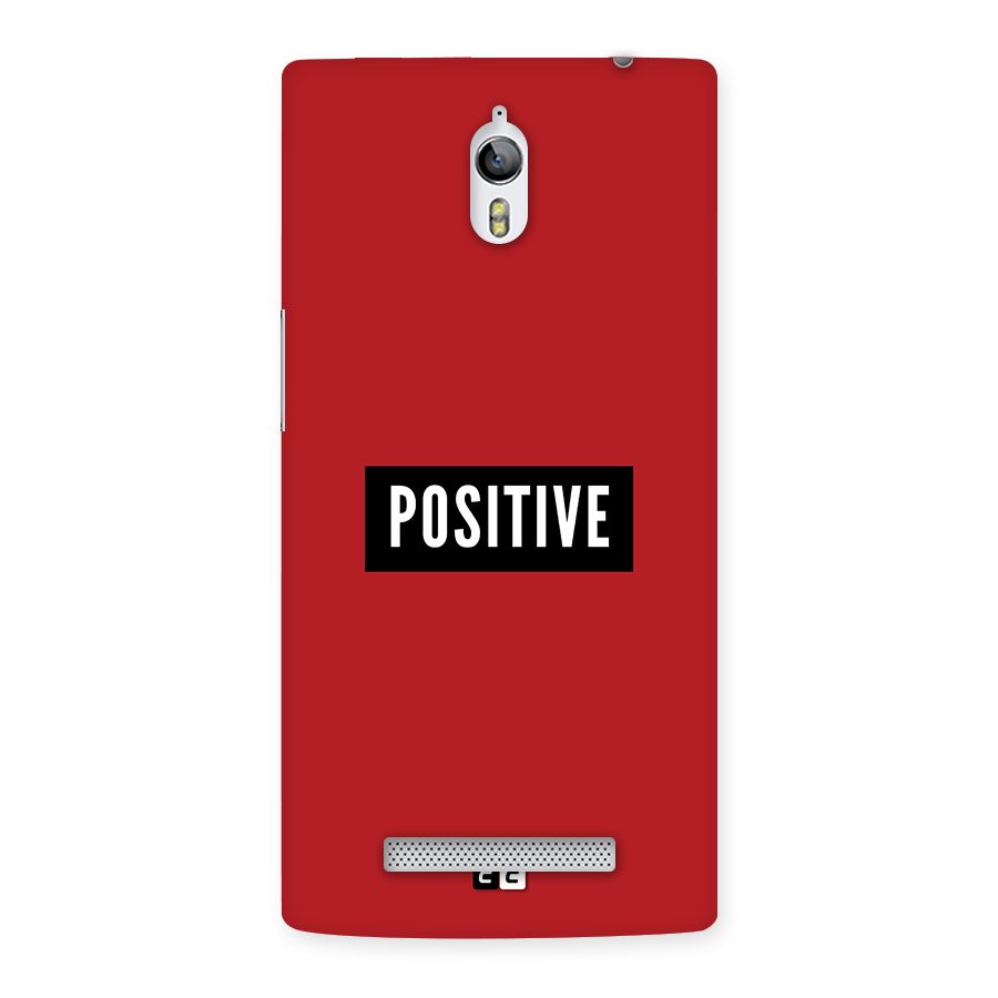 Positive Minimal Back Case for Oppo Find 7