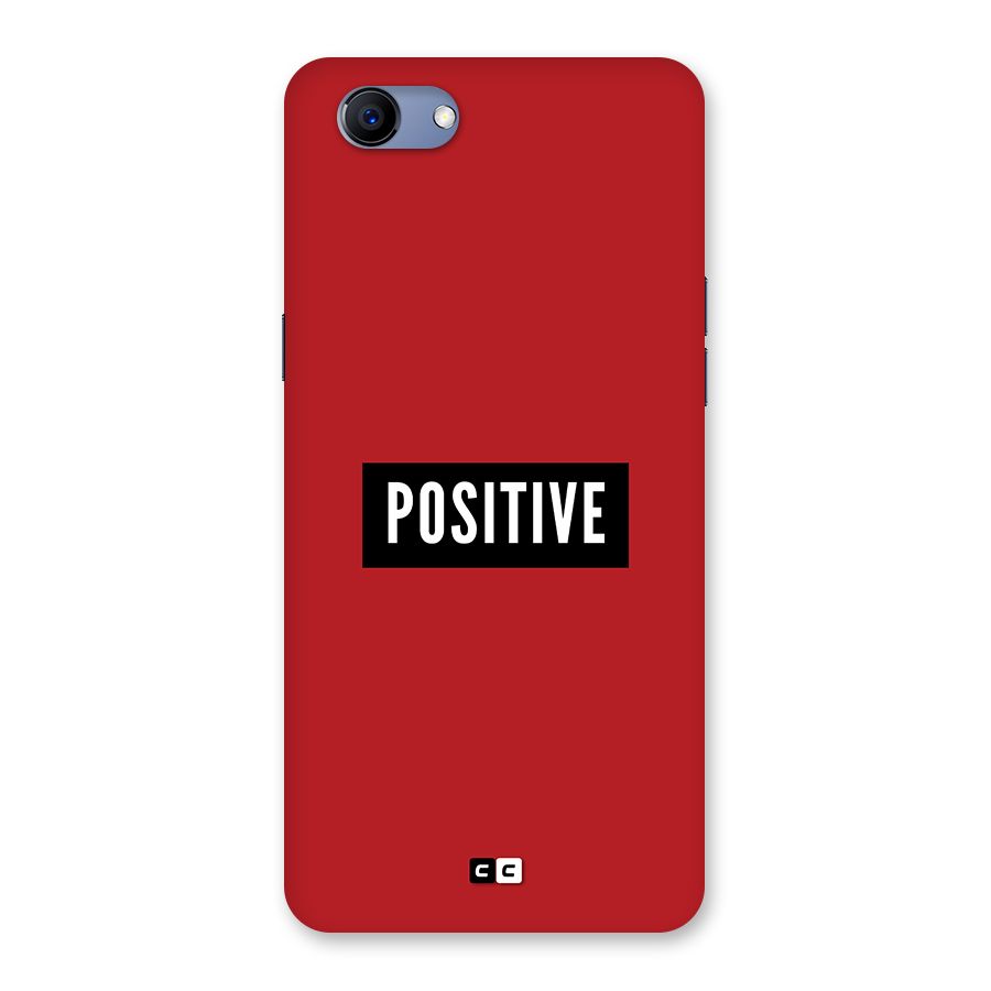 Positive Minimal Back Case for Realme 1