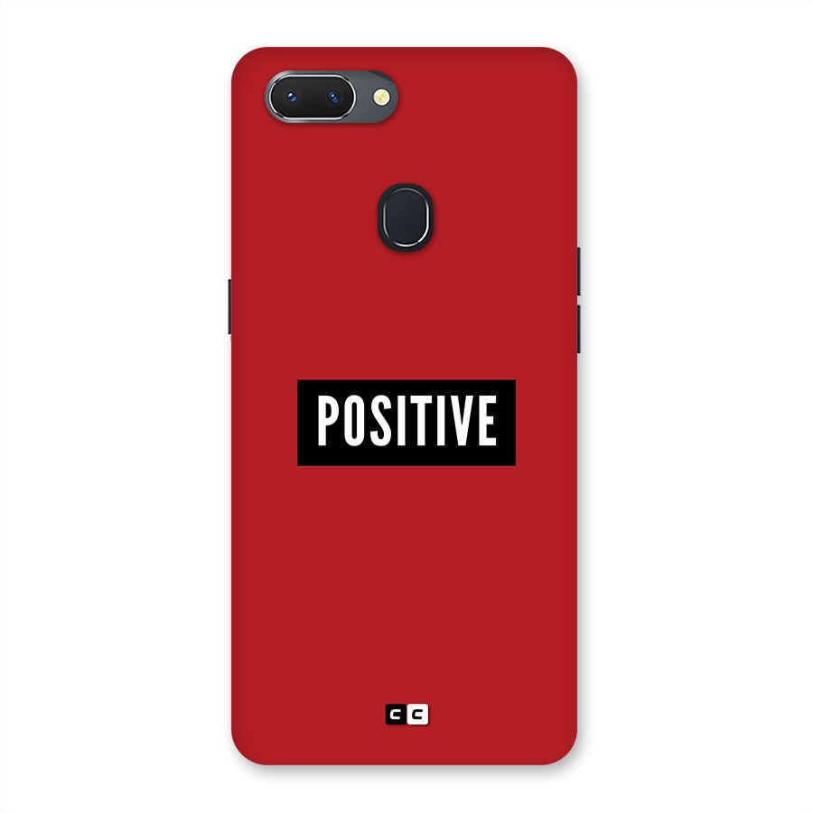 Positive Minimal Back Case for Realme 2