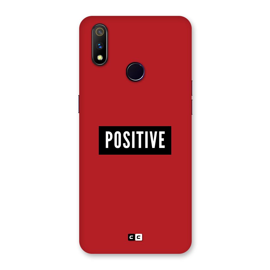 Positive Minimal Back Case for Realme 3 Pro