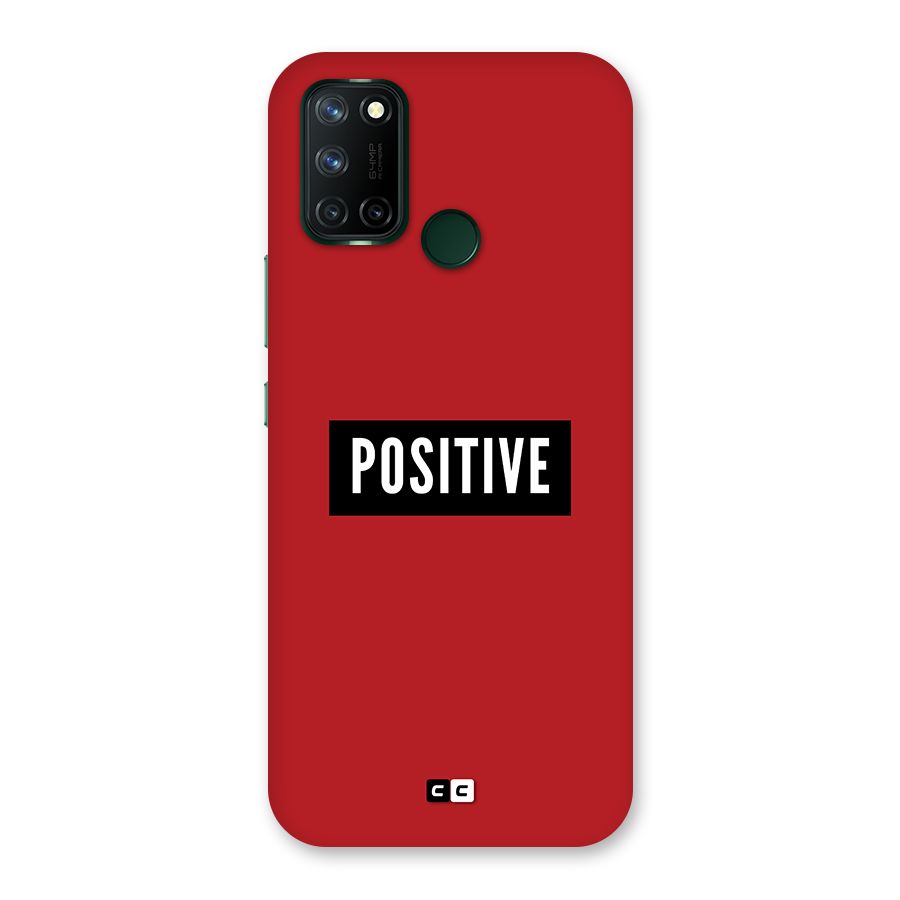 Positive Minimal Back Case for Realme 7i